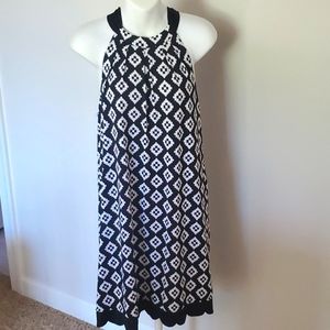 Mud Pie Mini Halter Dress With  Sash Tie Size Medium